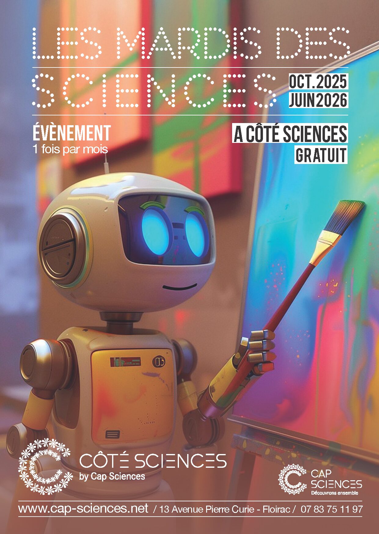 Affiche de Les mardis des sciences