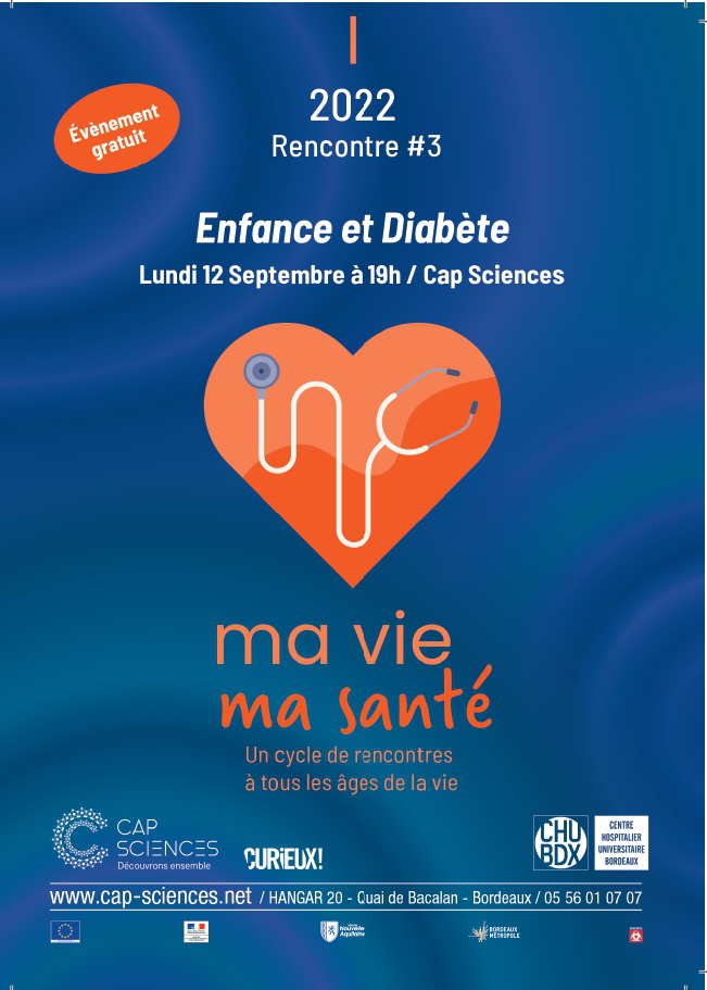 Affiche de Ma vie – ma santé : Enfance et Diabète