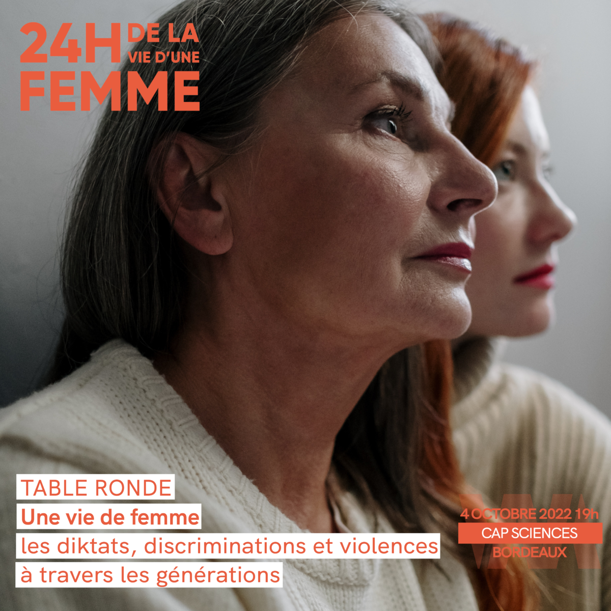 Affiche de Une vie de femme : les diktats, discriminations et violences à travers les générations