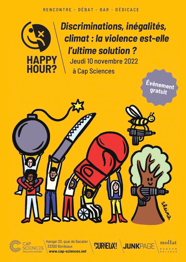 Affiche de Discriminations, inégalités, climat : la violence est-elle l’ultime solution ?