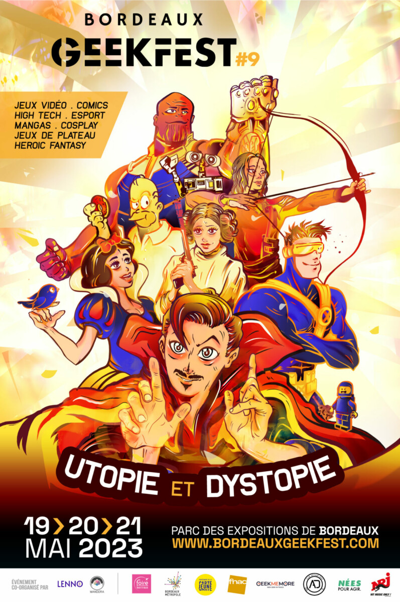 Affiche de Cap Sciences au Bordeaux Geekfest