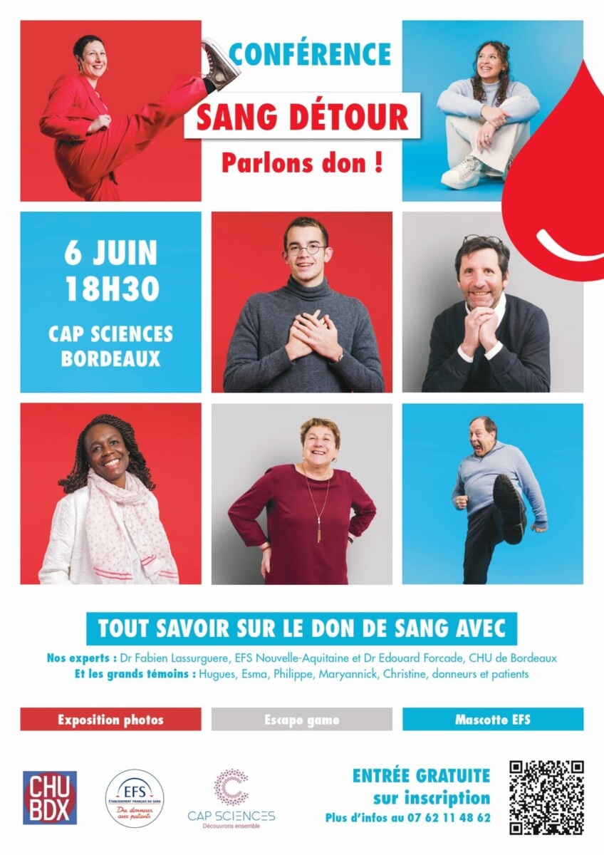 Affiche de Sang Détour, parlons Don