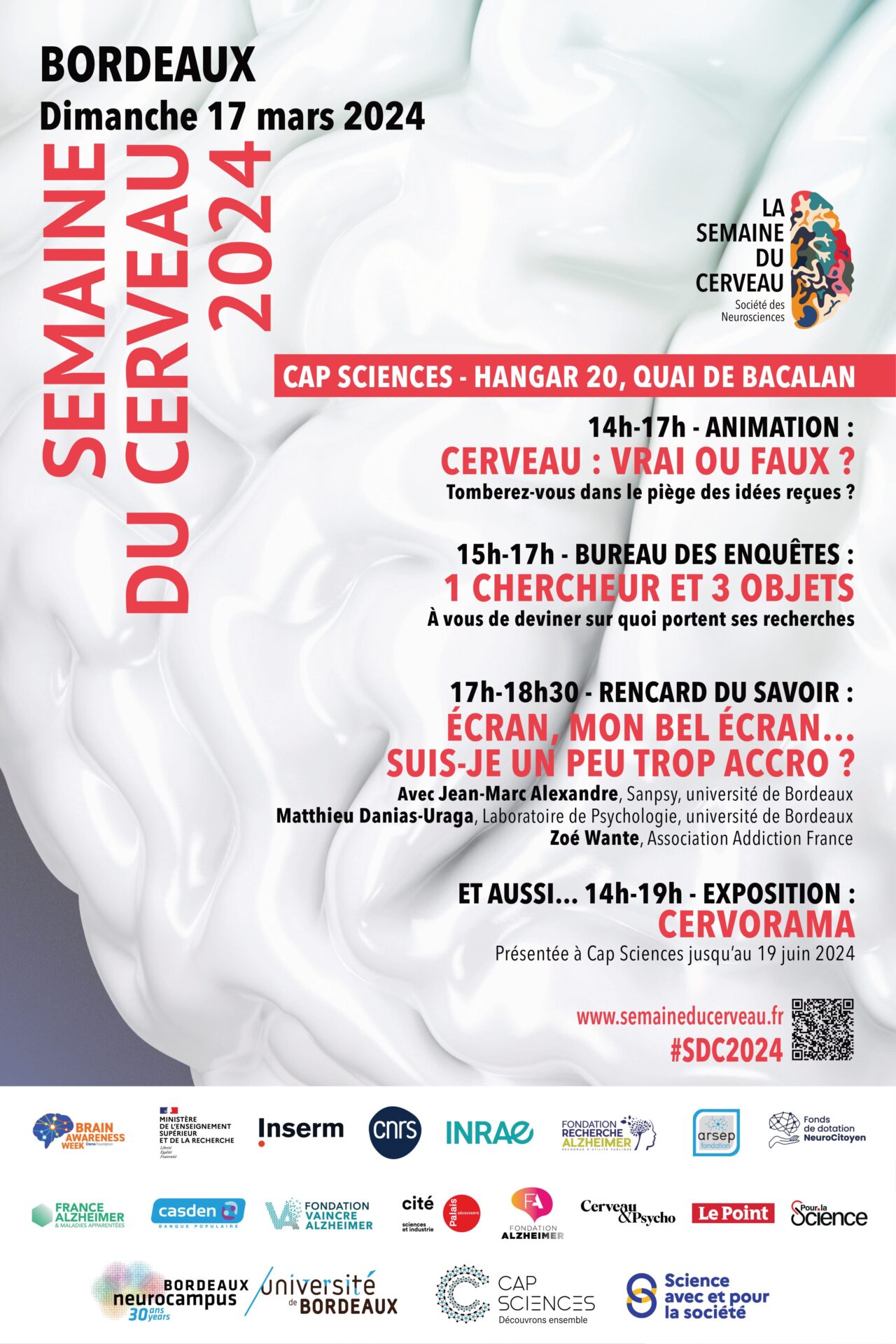 Affiche de La Semaine du Cerveau