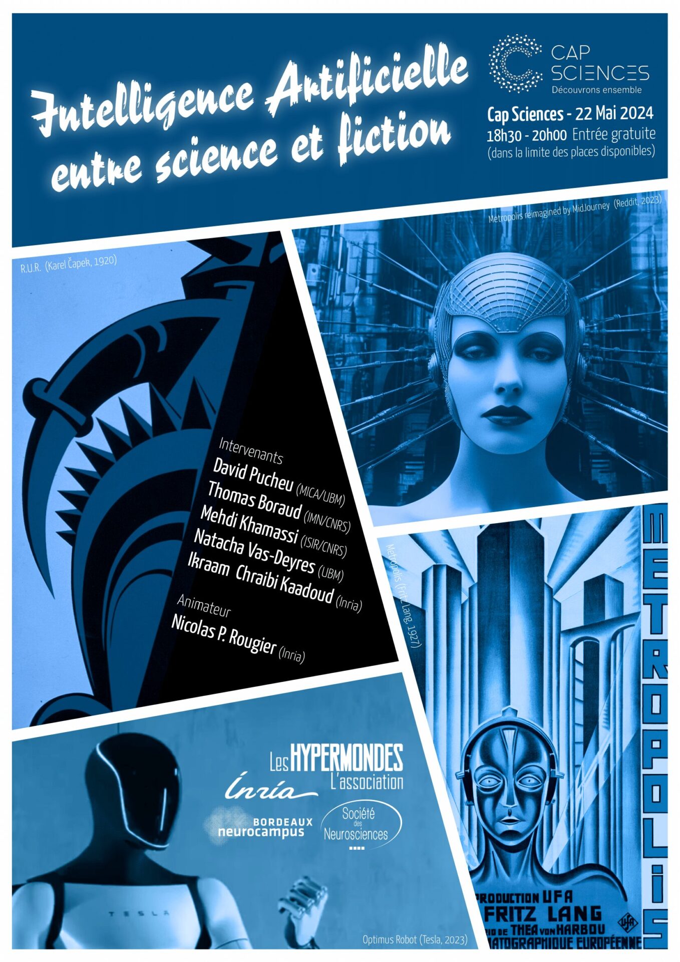 Affiche de Intelligence Artificielle, entre Science et Fiction