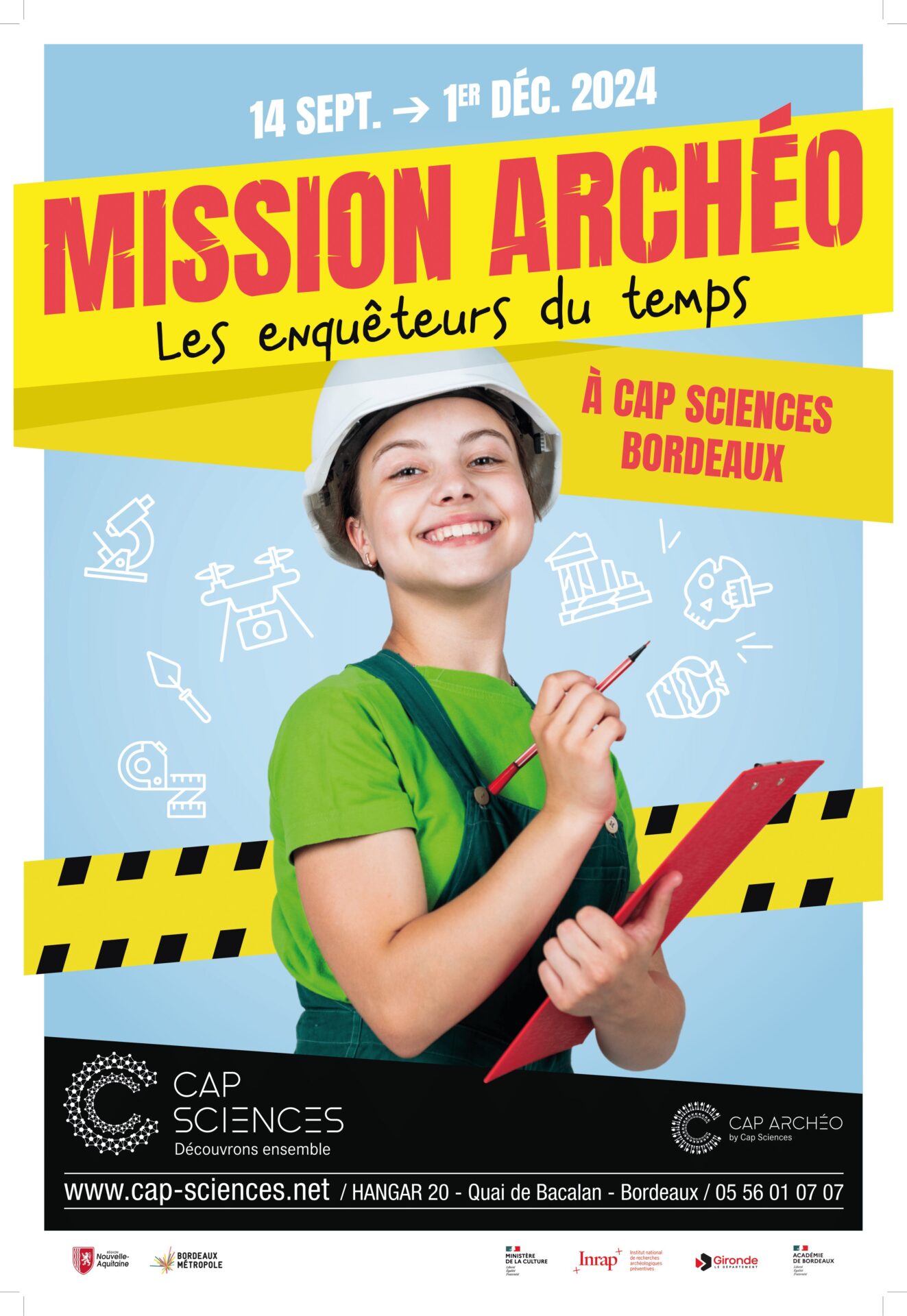 Affiche de Mission Archéo
