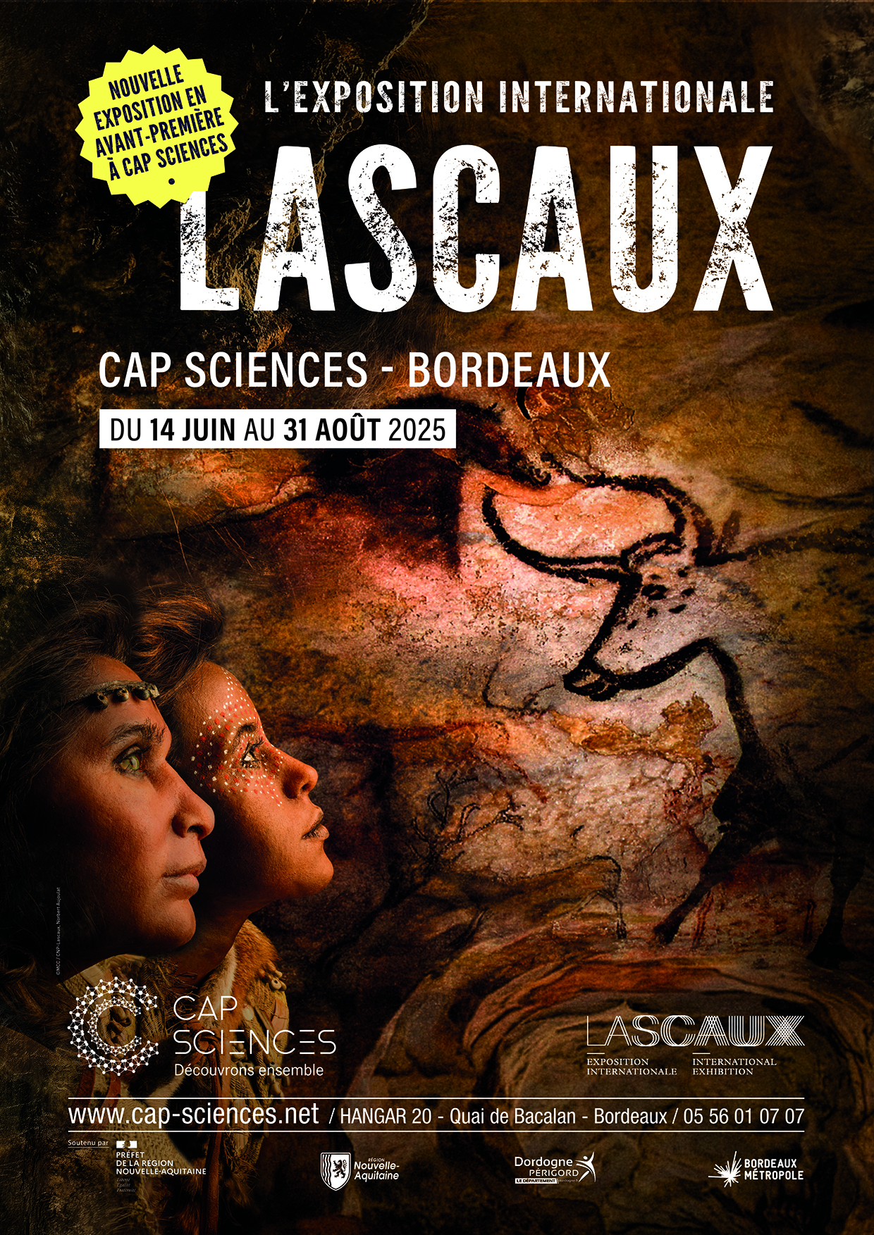 Affiche de LASCAUX, The International Exhibition