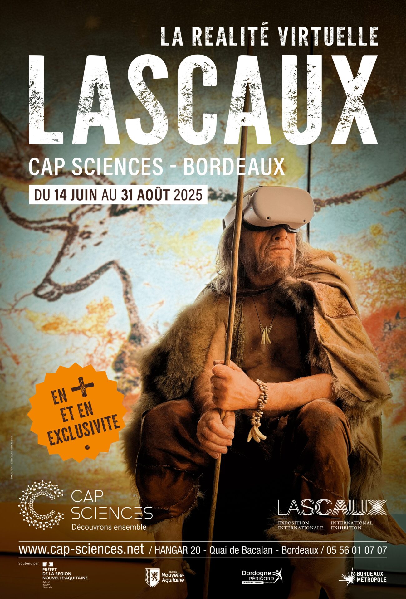Affiche de LASCAUX, l&rsquo;expérience en réalité virtuelle