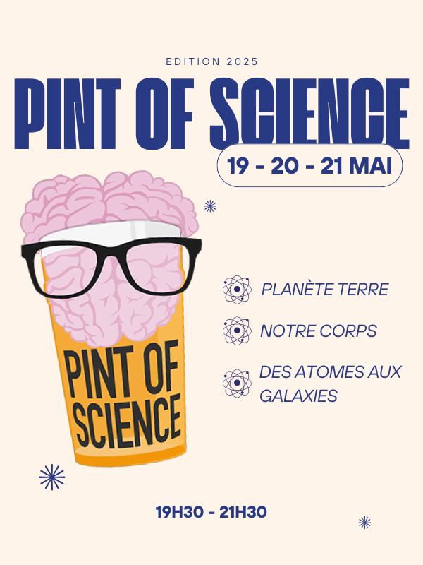 Affiche de Pint of Science Festival 2025