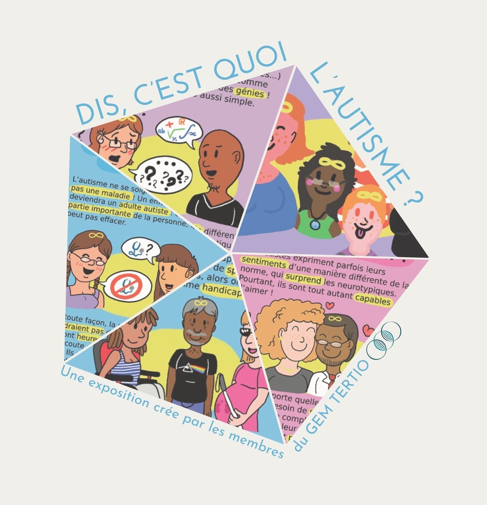 Affiche de Dis, c&rsquo;est quoi l&rsquo;autisme ?