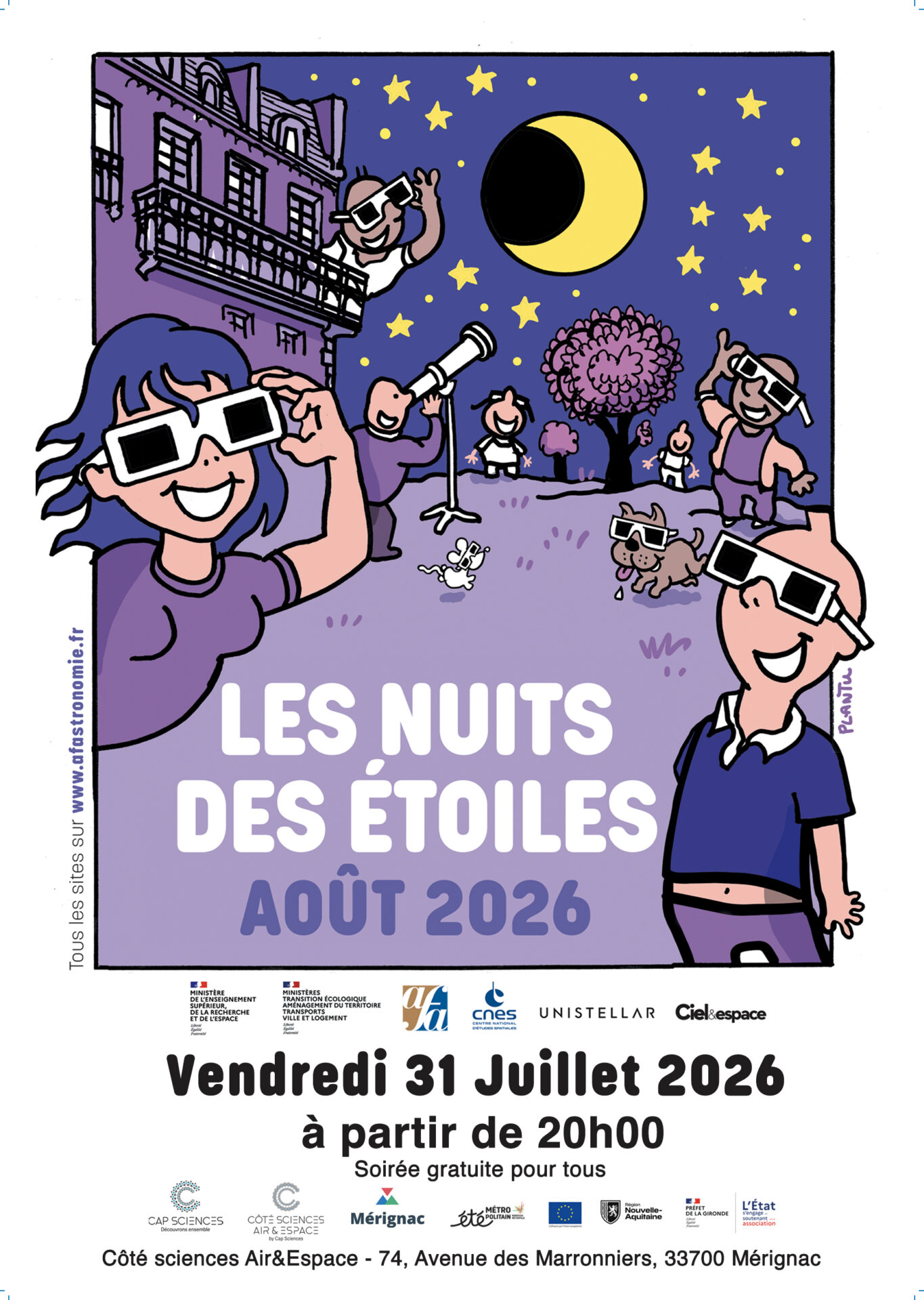 Affiche de Nuit des étoiles 2026
