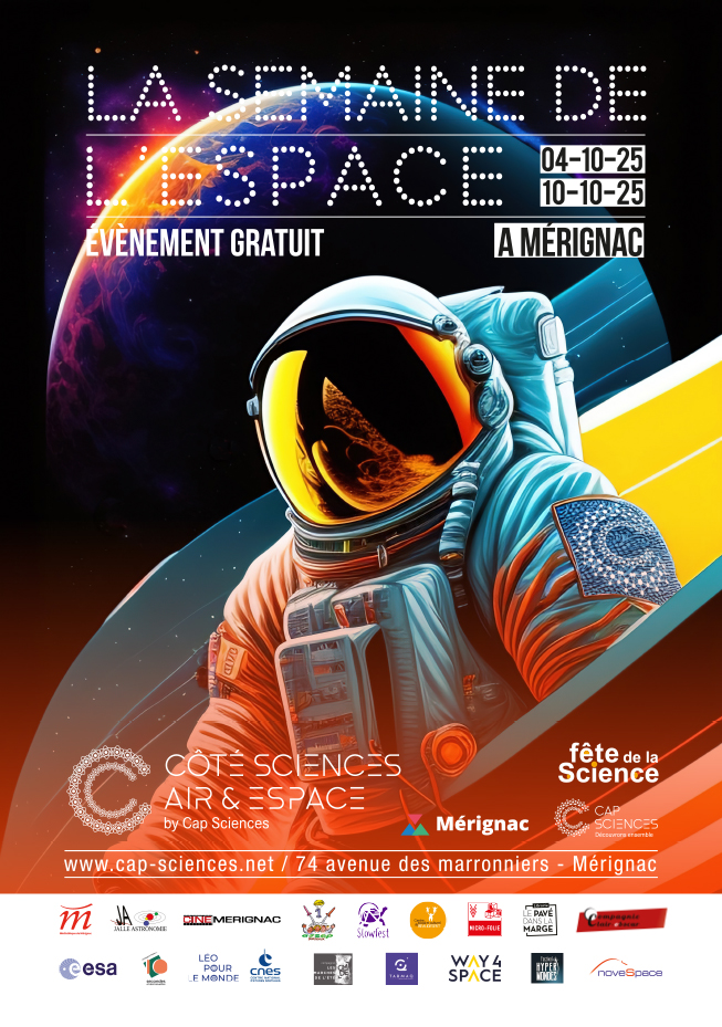 Affiche de Semaine de l&rsquo;espace 2025