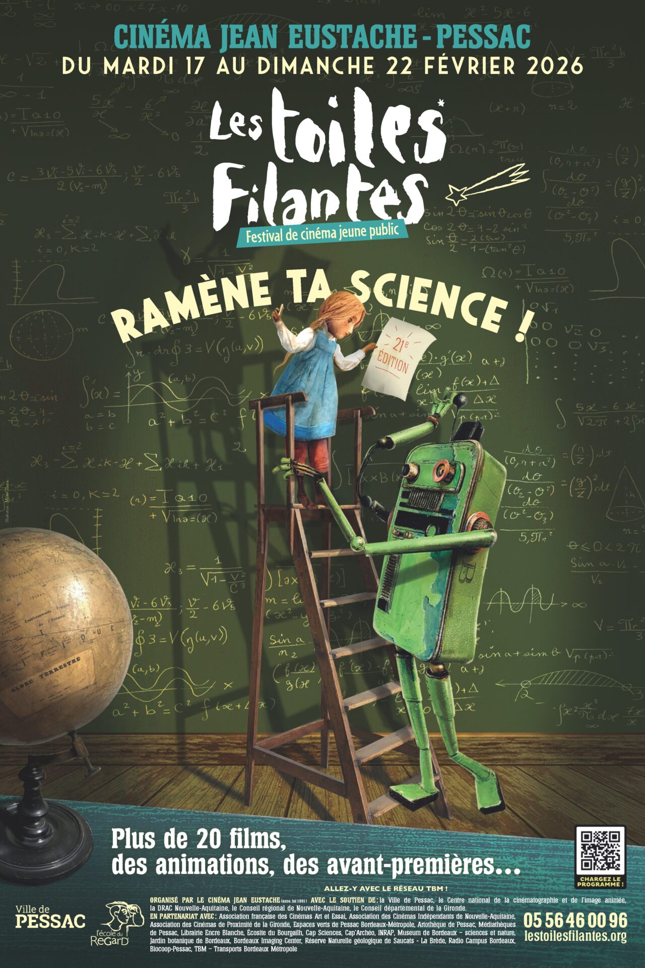 Affiche de Cinésciences – Le secret des mésanges
