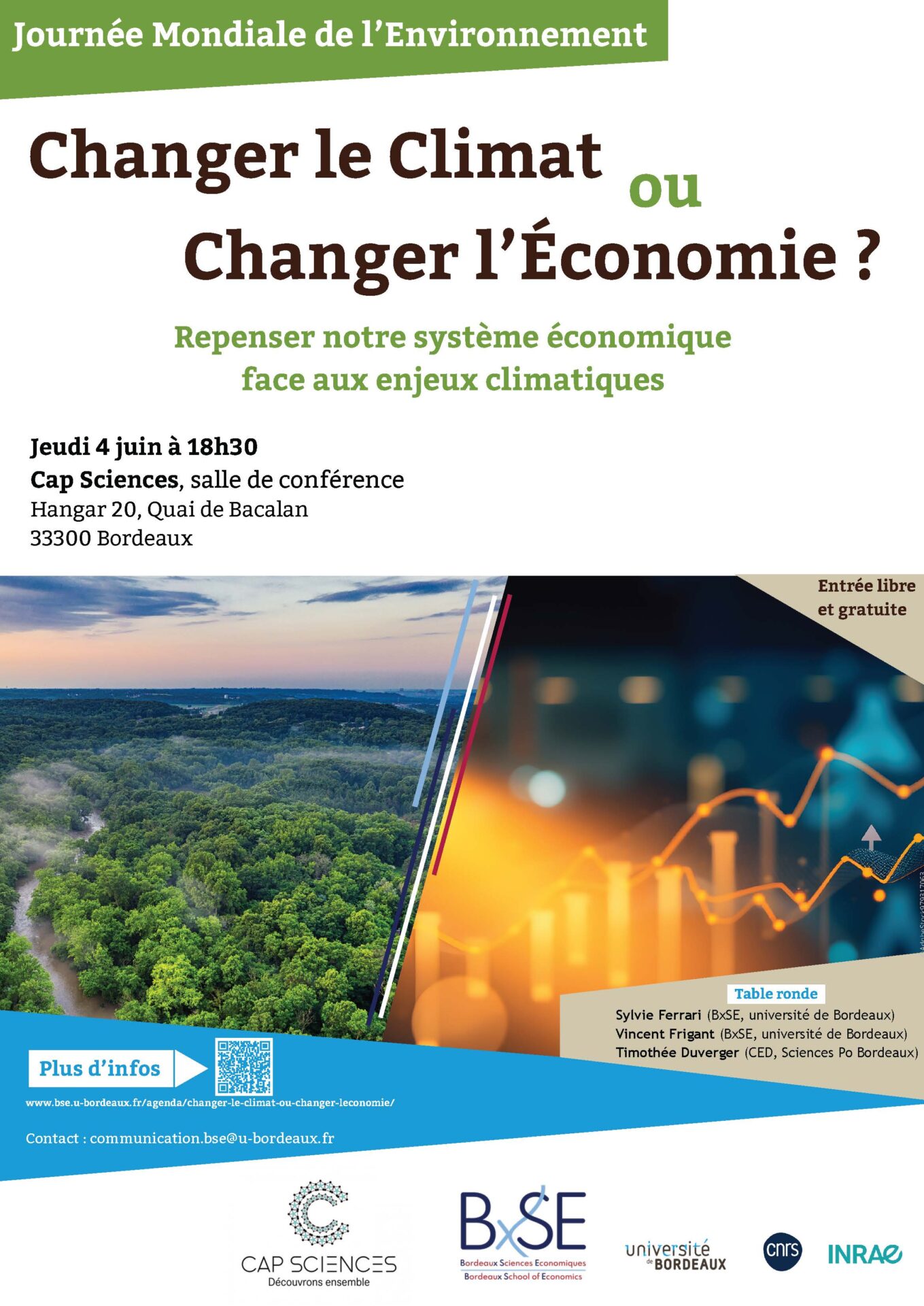 Affiche de Changer le Climat ou changer l&rsquo;Économie ?