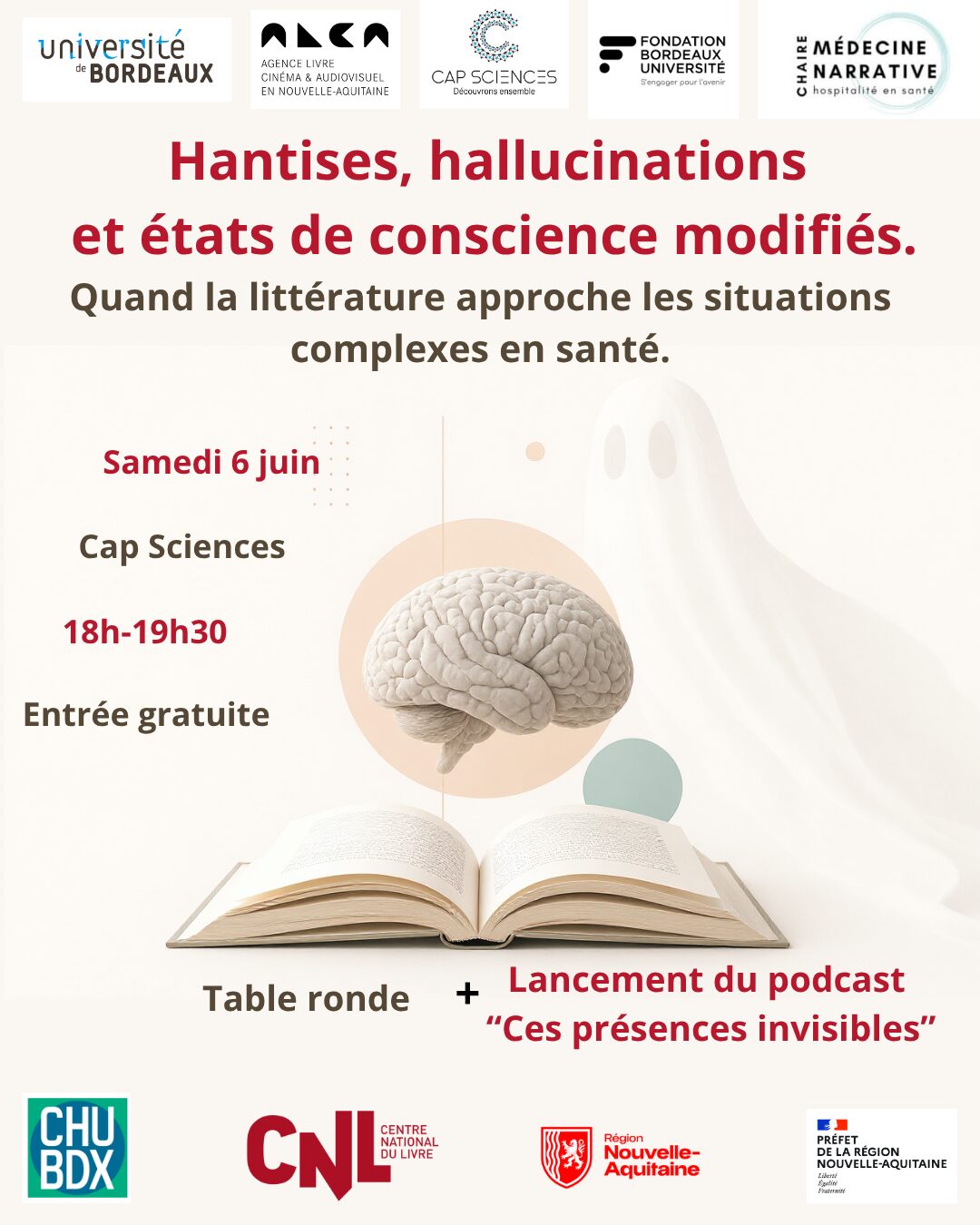 Affiche de Hantises, hallucinations et états de conscience modifiés
