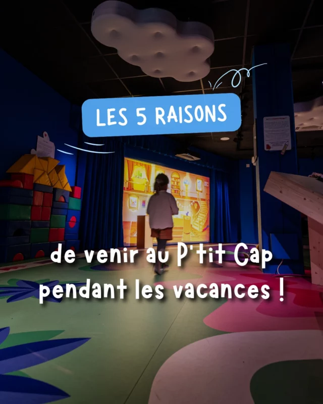 On dit souvent que la vérité sort de la bouche des enfants 🌈

Le P'tit Cap c'est près de 200m2 de questionnements, d'explorations et de découvertes sur le monde qui nous entoure et de son rapport aux sciences 🌳

Ici, tout est jeu, et ça tombe bien car c’est grâce à eux que les enfants apprennent à bouger, à comprendre, à communiquer, à ressentir et à découvrir le monde ! 🤸

Une exposition réservée aux enfants de 3 à 6 ans ouverte tous les jours en août :
👉 11h15 (uniquement en semaine)
👉 14h15
👉 15h30
👉 16h45

📷 @gdphotosbordeaux