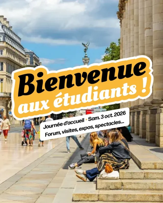🎓✨ Bordeaux accueille ses étudiants le Samedi 3 octobre 2026 ! Tu étudies à Bordeaux cette année ? (Re)Commence l’année en beauté !

De 16h à 17h30, pousse les portes de Cap Sciences et viens découvrir notre nouvelle expo, "Crotte ! Que fait le microbiote ?"💩🦠

Un après-midi pour explorer la culture bordelaise, faire le plein de découvertes et… comprendre ce qui se trame dans ton ventre 👀

🎟️ Gratuit – sur inscription (via notre site internet)