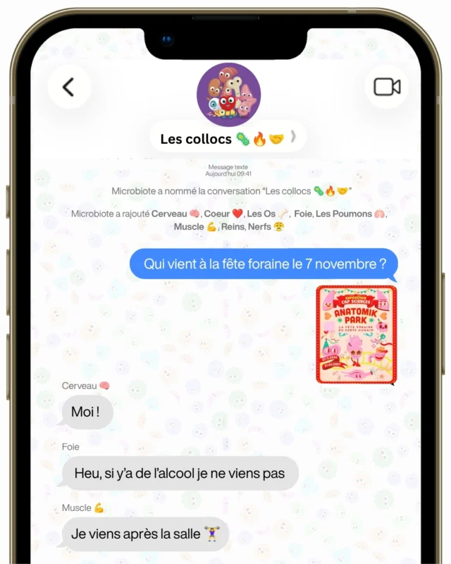 Bon bah, ils seront tous à la fête foraine du 07 novembre pour la nouvelle exposition Anatomik Park - La Fête Foraine du Corps Humain et vous ? ⏳👀